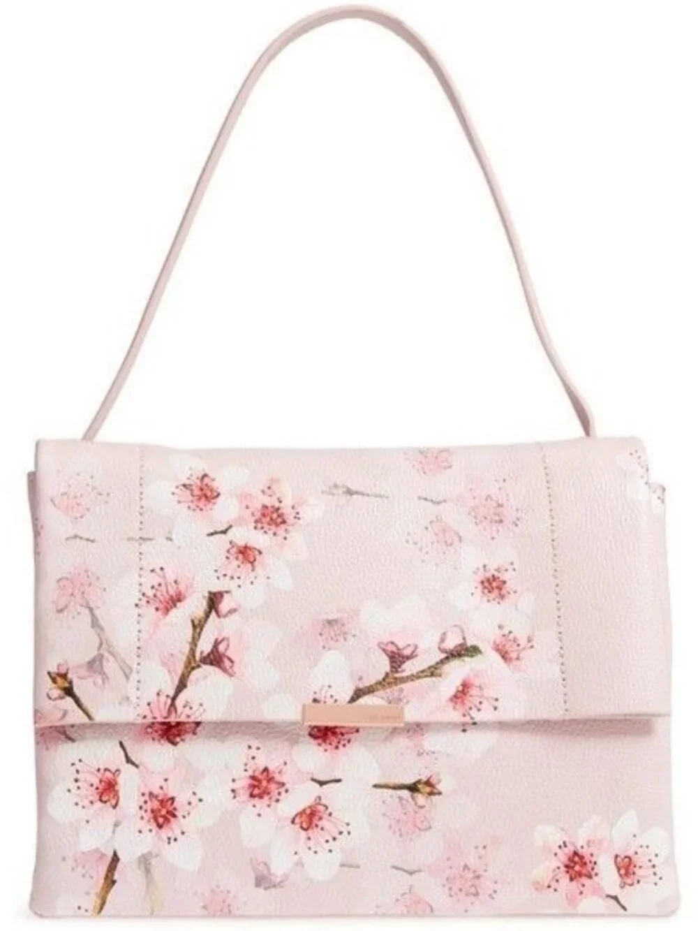 TED BAKER London Jay Oriental Blossom Leather Crossbody Bag
